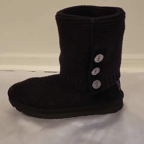 UGG Cardi Boots Knit Tall sz7 - Picture 8 of 13
